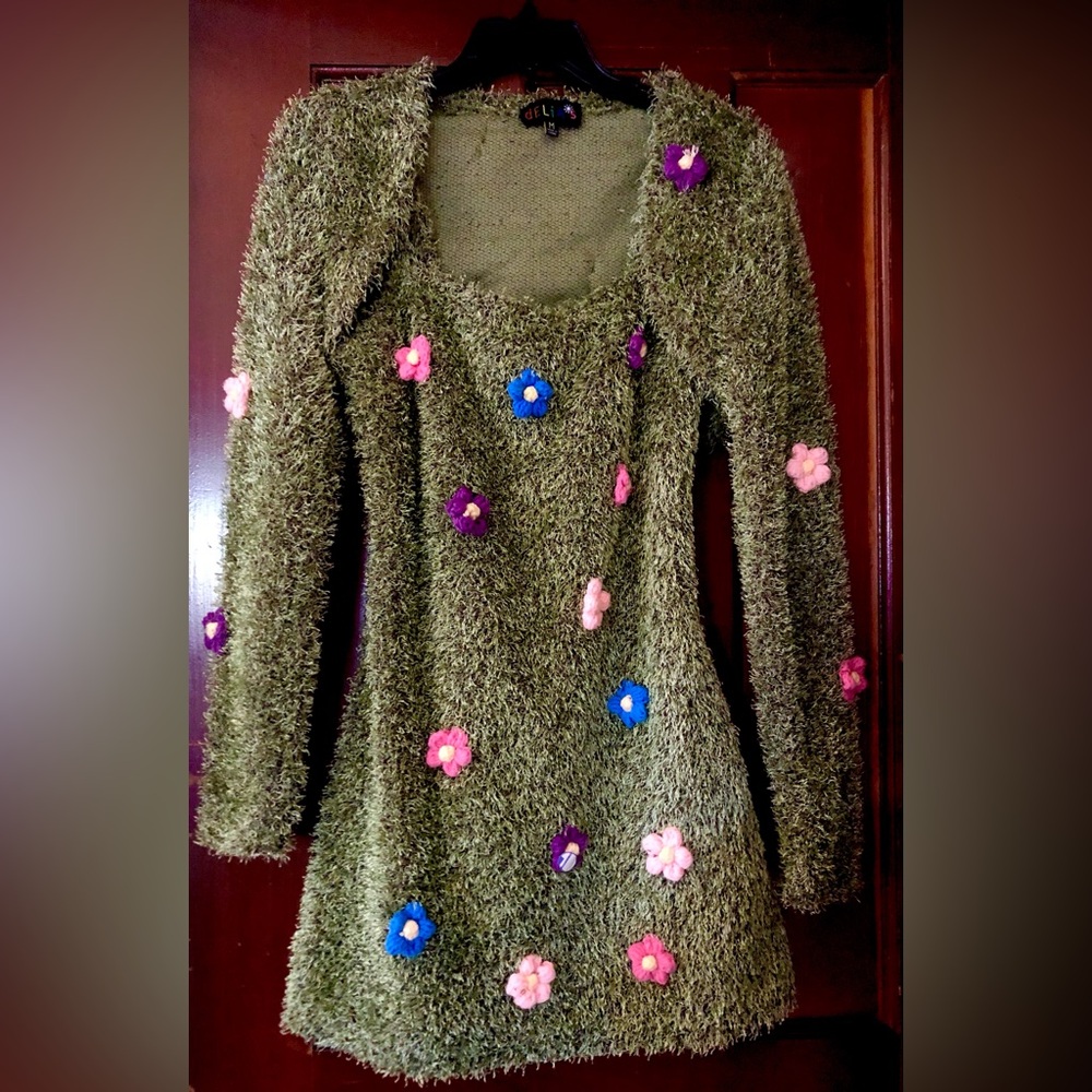 dELiA*s It’s Always Greener Mini Dress & Shrug Set